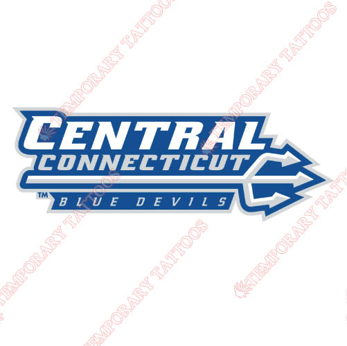 CCSU Blue Devils Customize Temporary Tattoos Stickers NO.4096